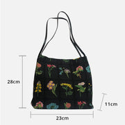 Signature Embroidered Floral Tote Bag